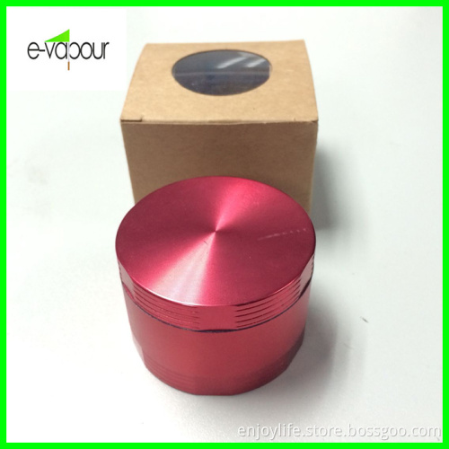 Acrylic 4 Parts Weed /Tobacco Herb Grinder, Different Size Aluminum Grinder